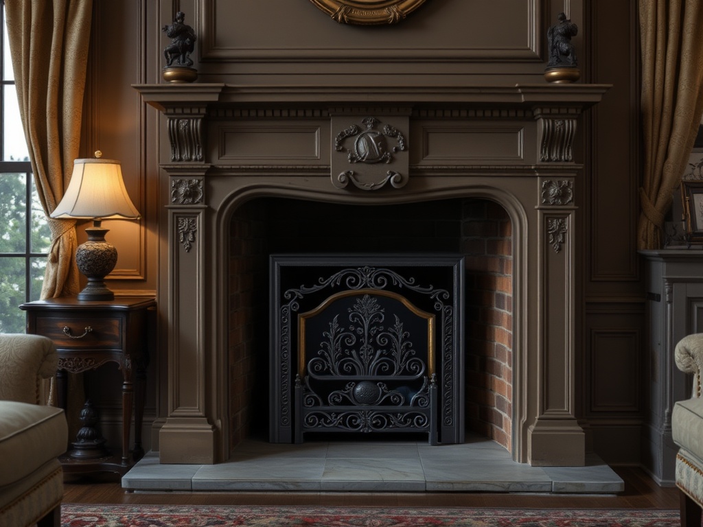 Victorian Floral Relief fascia component showing delicate craft